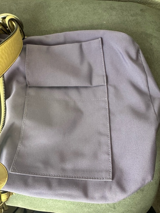 Coach Legacy Swingpack Crossbody Bag Pebbled Leather Beige Tan F12319 - Picture 13 of 13